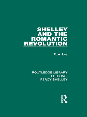 cover image of Shelley and the Romantic Revolution